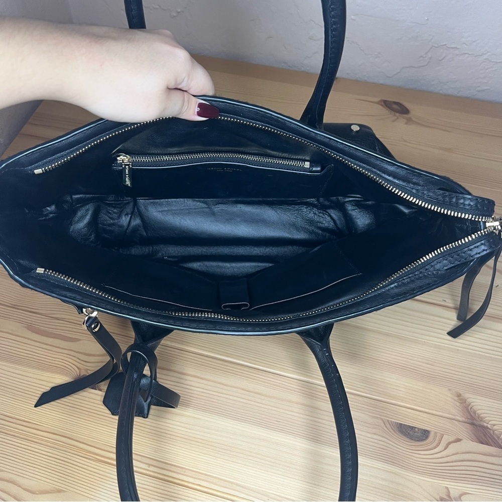 RETIRED- Henri Bendel Calfskin Satchel - Picture 5 of 6